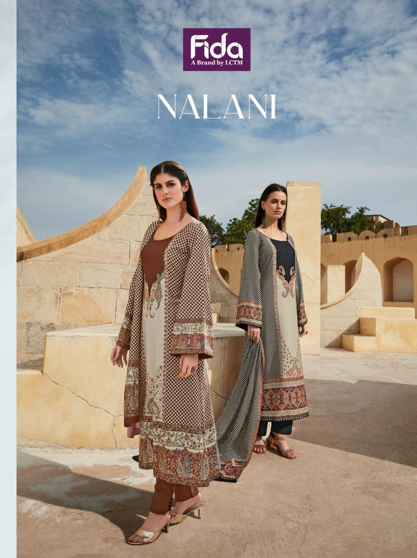 Nalani By Fida Printed Designer Salwar Suits Catalog